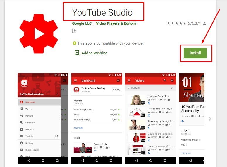 Cara Masuk Ke Creator Studio Youtube Di Android Dan Pc Jual Follower Instagram Youtube Tiktok Dan Shopee