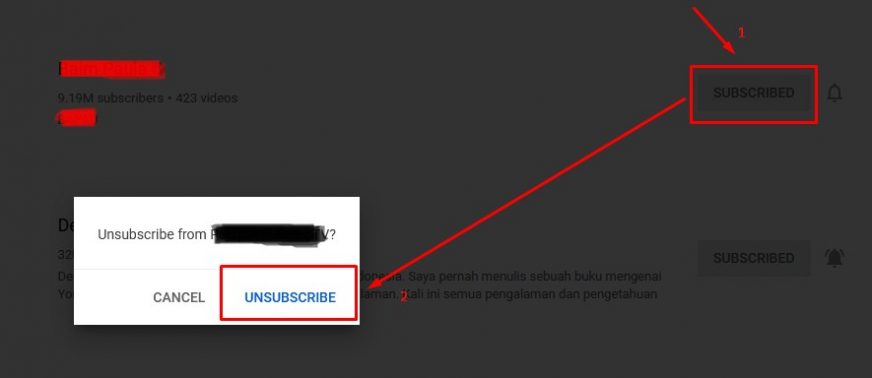 Cara Unsubscribe Semua Channel Youtube Secara Instan | Social Media