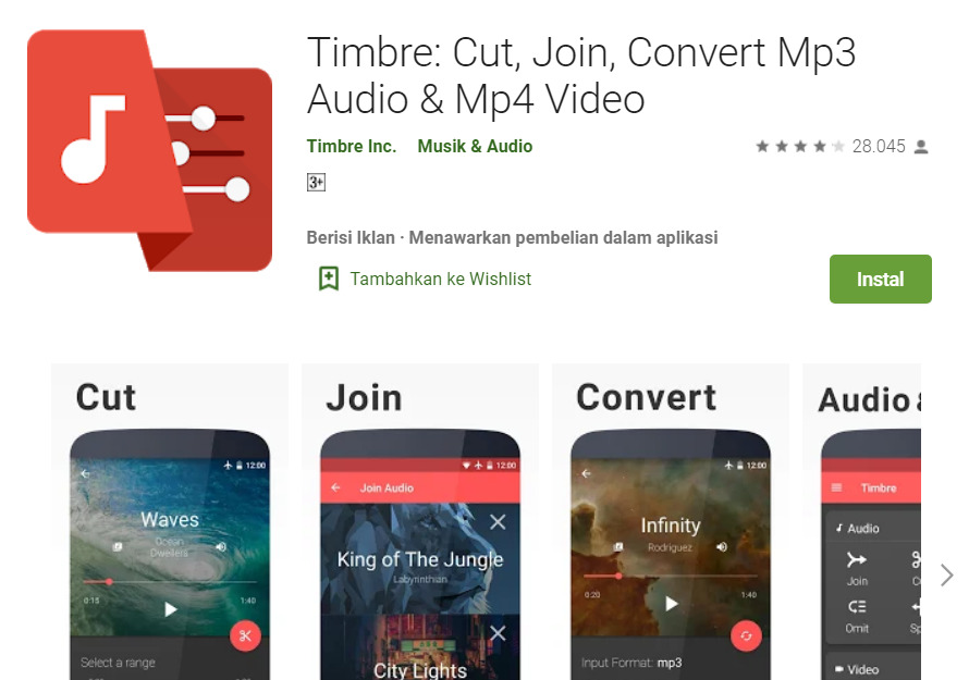 Aplikasi Edit Suara Video iPhone dan Android