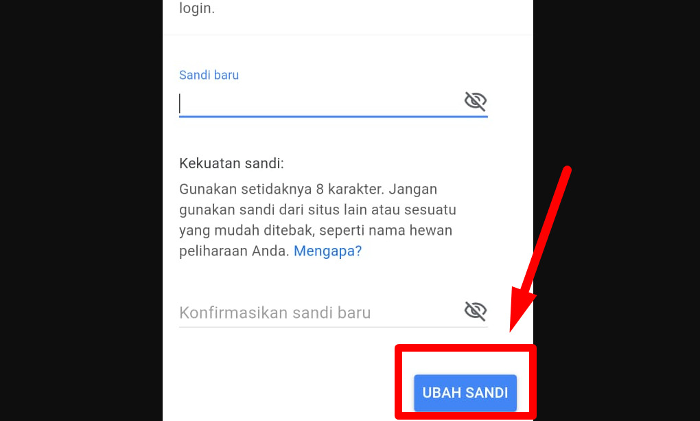 4 Cara Mengganti Password Gmail Di HP Dan PC + Tipsnya | Social Media