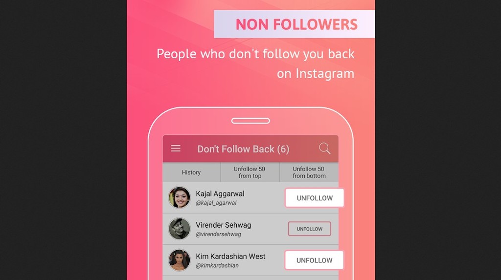 Cara menambahkan followers IG menggunakan aplikasi terbaik - Followers Unfollowers