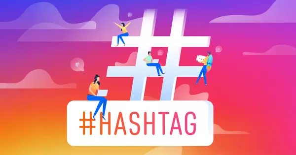 gunakan hashtag atau tagar
