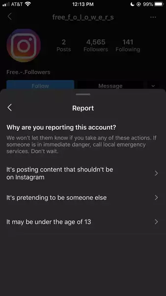 Cara Report Akun Instagram