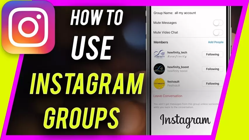 Cara membuat grup di Instagram
