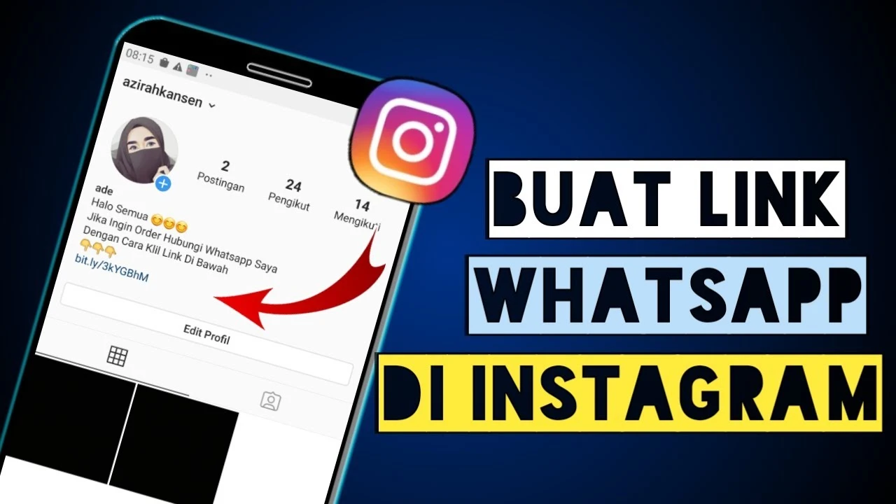 Cara Membuat Link Instagram Ke WA