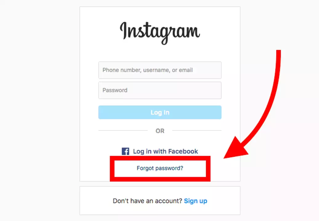 Cara Mengganti Kata Sandi Instagram dengan Forgot Password