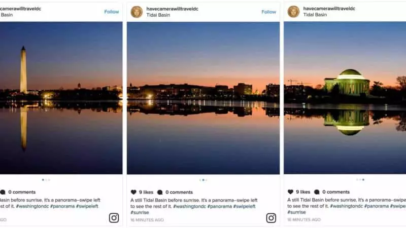 Cara Membuat Foto Panorama di Instagram