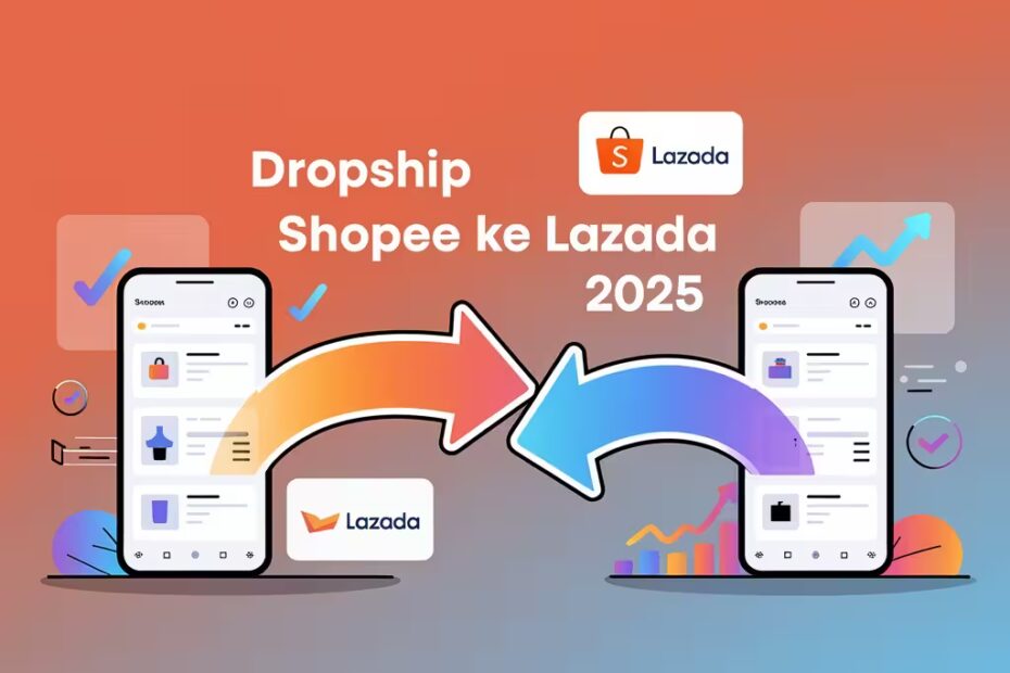 cara dropship dari shopee ke lazada
